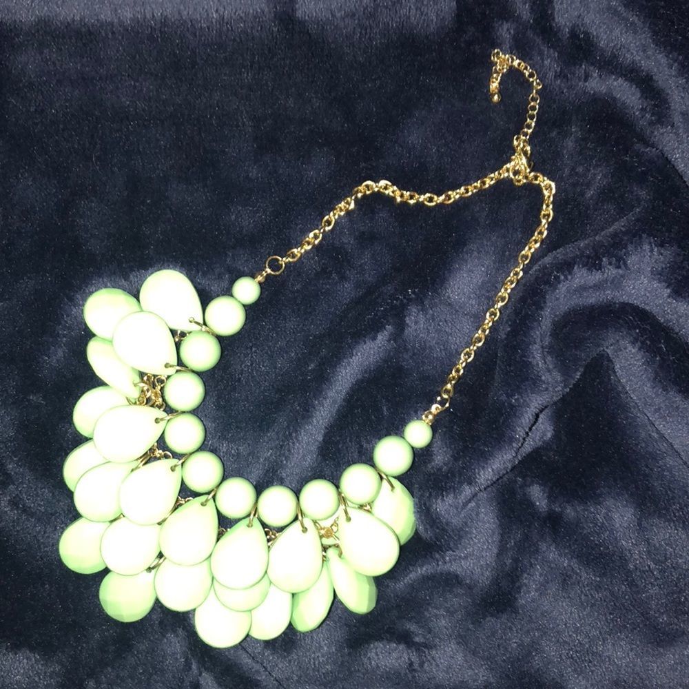 Mint Chunky Necklace